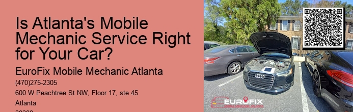 Is Atlanta's Mobile Mechanic Service Right for Your Car?